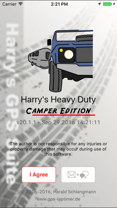 Harry's Camper App screenshot #1