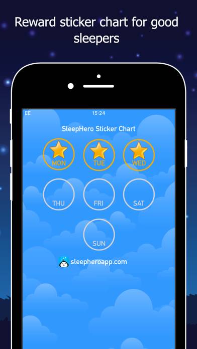 SleepHero: Baby Sleep App Captura de pantalla de la aplicación #6