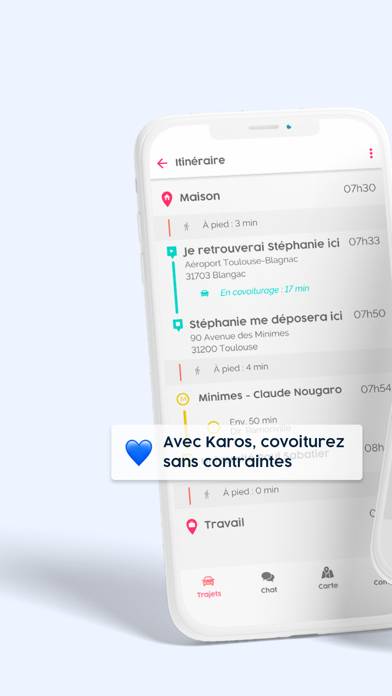Karos Capture d'écran de l'application