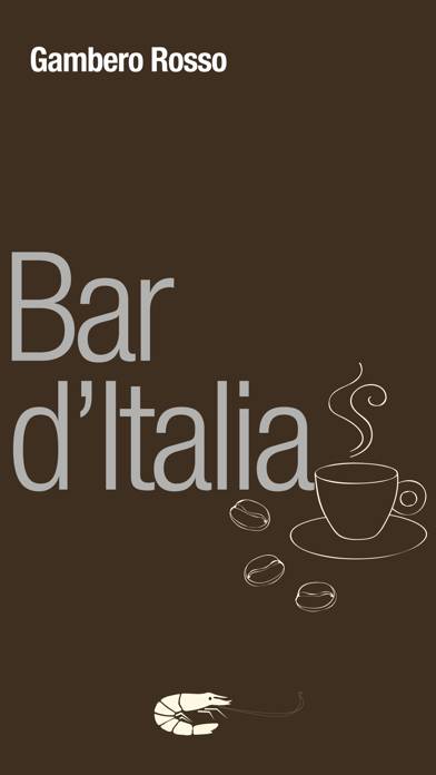 Bar d'Italia del Gambero Rosso Schermata dell'app #1