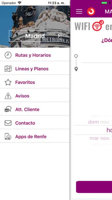 Renfe Cercanias Captura de pantalla de la aplicación #2