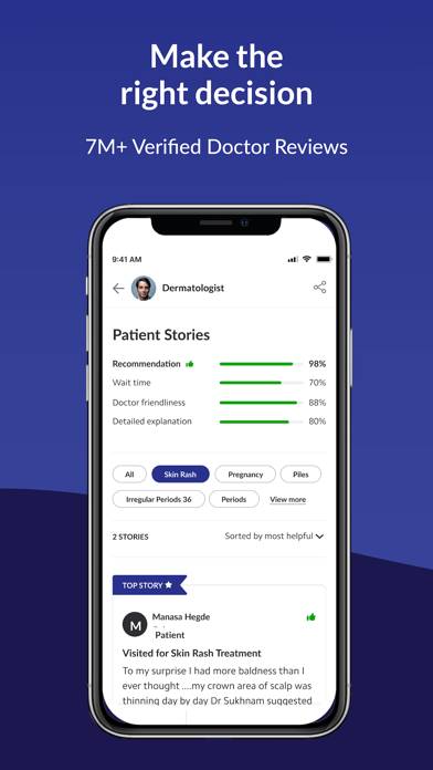Practo App screenshot