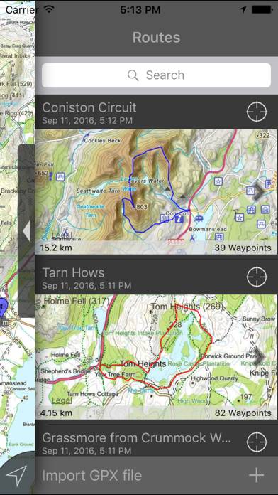 Lake District Maps Offline App screenshot #2