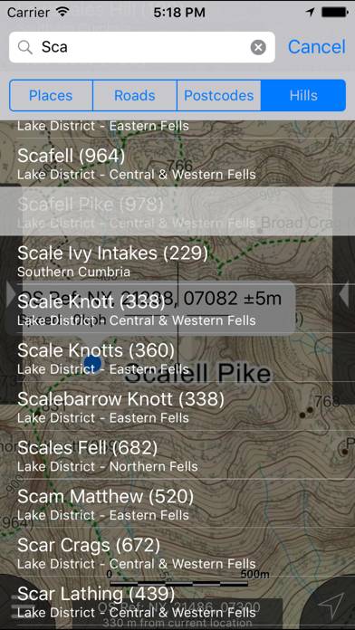 Lake District Maps Offline App screenshot #4