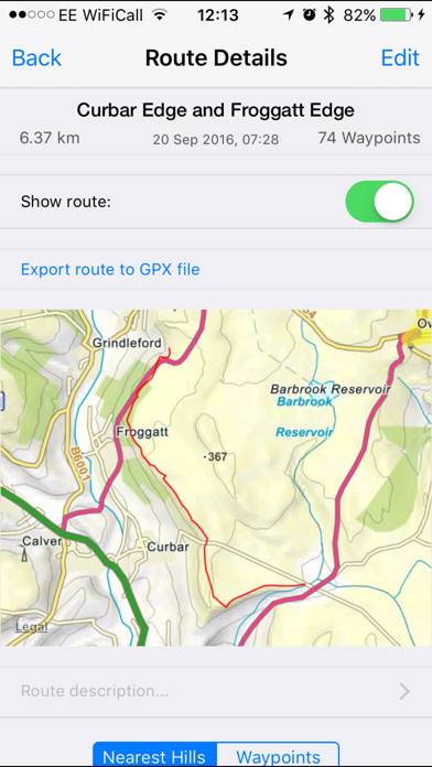 Peak District Maps Offline App-Screenshot