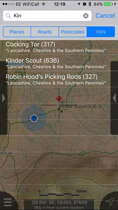 Peak District Maps Offline App-Screenshot