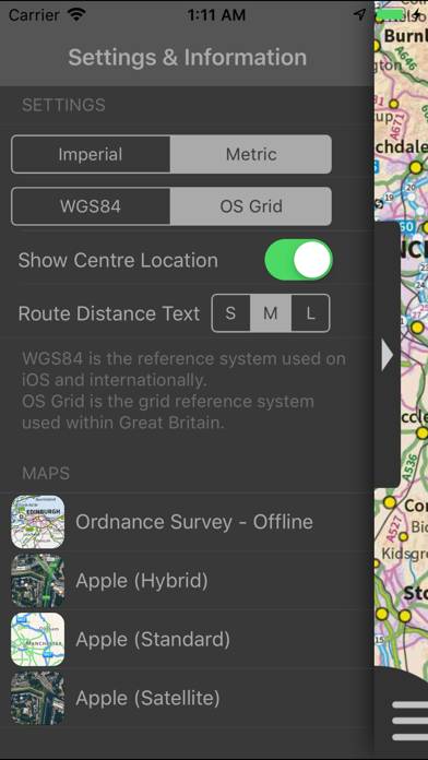 Peak District Maps Offline App-Screenshot