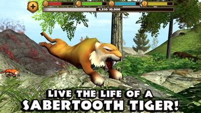 Sabertooth Tiger Simulator App skärmdump #1