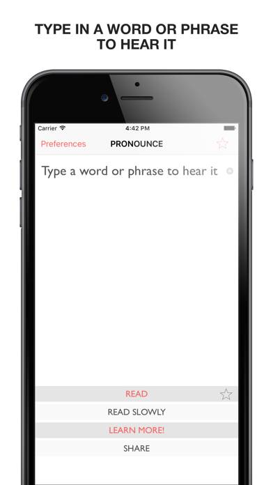 (How to) Pronounce PRO Captura de pantalla de la aplicación #1