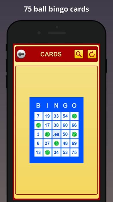 Bingo Cards by Bingo at Home Captura de pantalla de la aplicación #3