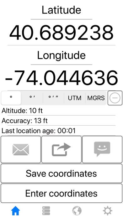 My GPS Coordinates Pro Captura de pantalla de la aplicación #5