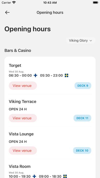 Viking Line App screenshot #3