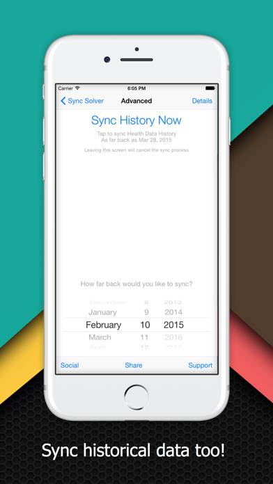 Sync Solver Schermata dell'app