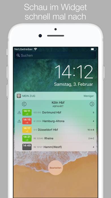Mein Zug App-Screenshot