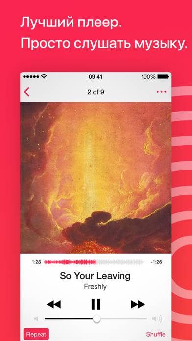 Glazba – Music Player Скриншот приложения #1