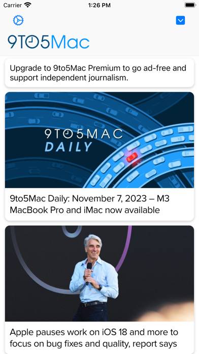 9to5Mac  Breaking Tech News App screenshot #1