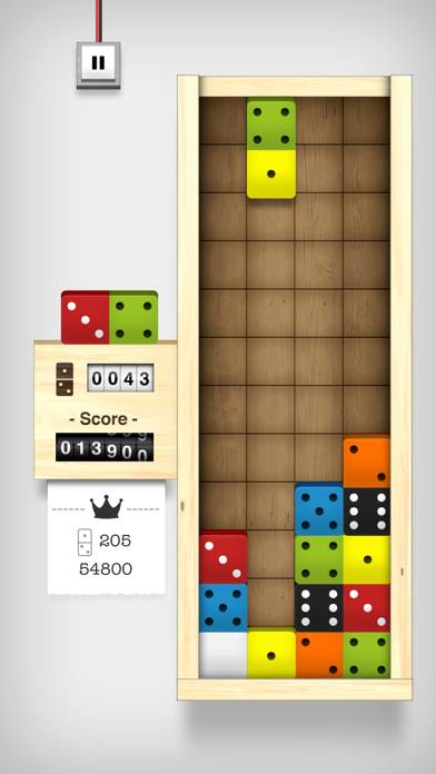 Domino Drop Captura de pantalla de la aplicación #1