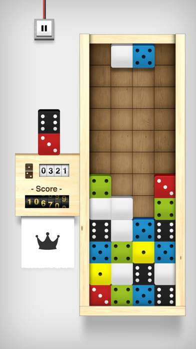 Domino Drop Captura de pantalla de la aplicación #2