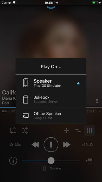 Play:Sub Music Streamer Captura de pantalla de la aplicación #2