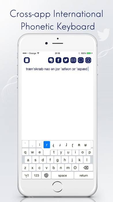 IPA Keyboard: IPA Alphabet Schermata dell'app #1