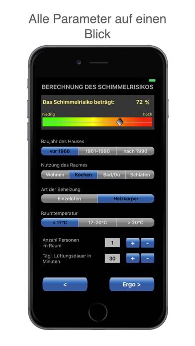 Schimmel in Wohnräumen App screenshot #2