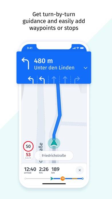 HERE WeGo Maps & Navigation Captura de pantalla de la aplicación #3