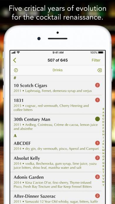 101 Best New Cocktails Captura de pantalla de la aplicación #2