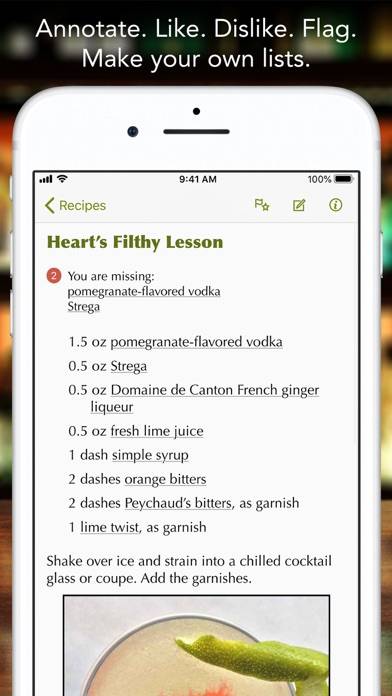 101 Best New Cocktails Captura de pantalla de la aplicación #3
