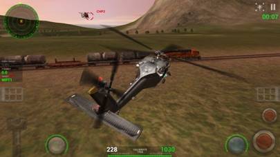 Helicopter Sim Pro Hellfire Captura de pantalla de la aplicación #2