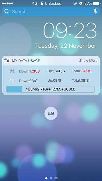 My Data Usage Widget Pro screenshot