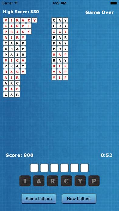 Wordsmith! game screenshot