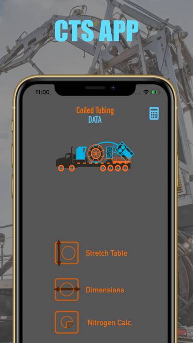 Oilfield Coiled Tubing Data App screenshot #1