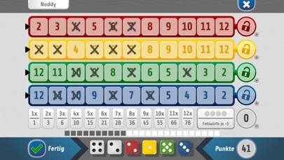 Qwixx Spiel-Screenshot