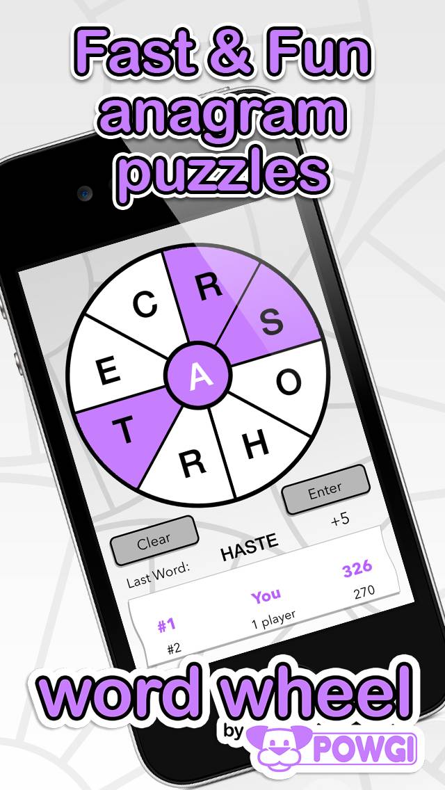 Word Wheel by POWGI App screenshot #1