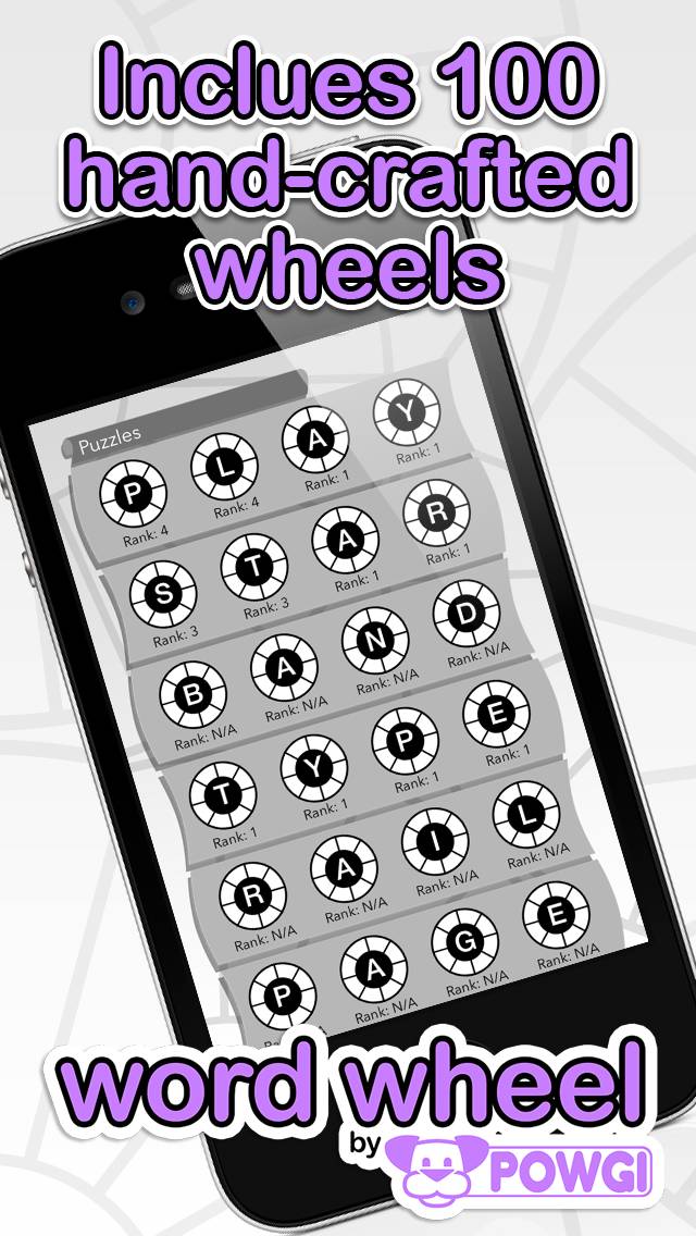 Word Wheel by POWGI App screenshot #3