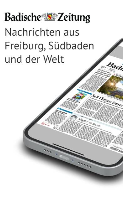 Badische Zeitung App-Screenshot #1