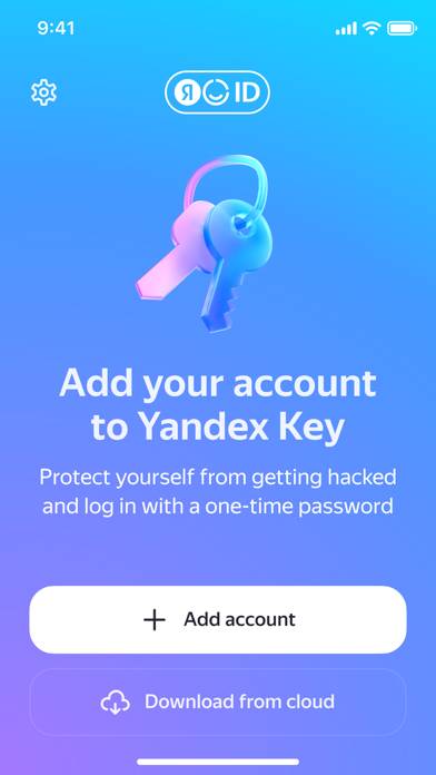 Yandex Key – your passwords App screenshot #1