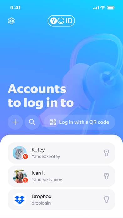 Yandex Key – your passwords Скриншот приложения #2