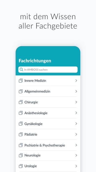 AMBOSS Wissen für Mediziner App-Screenshot #2