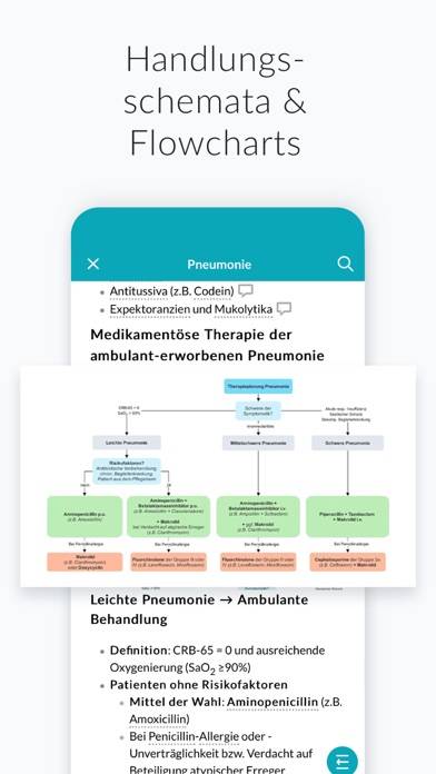 AMBOSS Wissen für Mediziner App-Screenshot