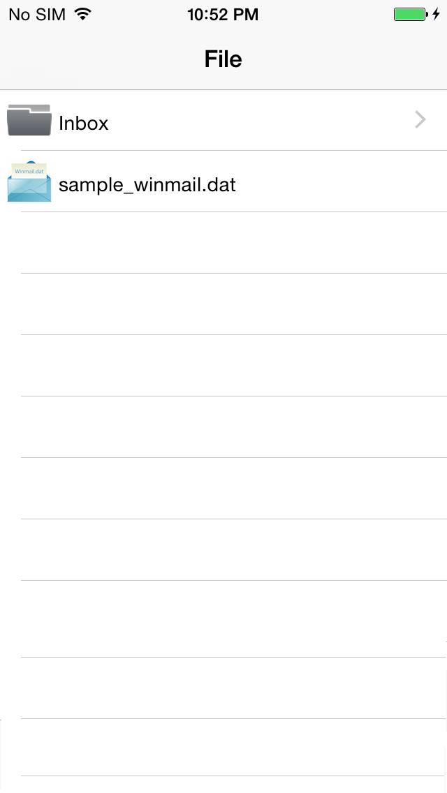 Winmail App screenshot #3