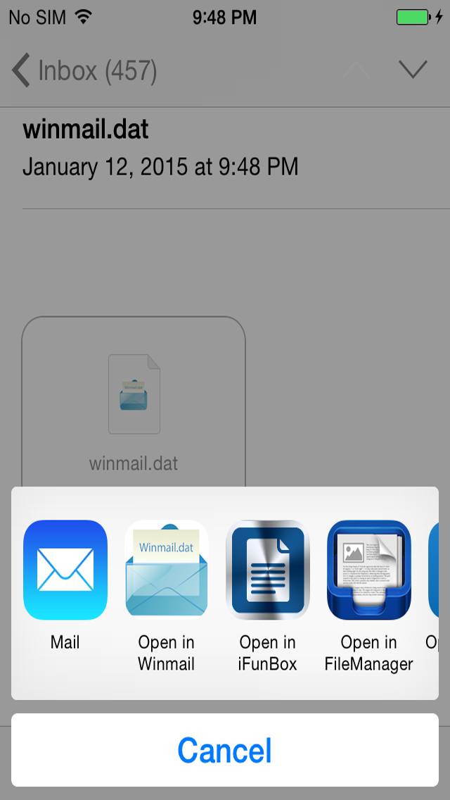Winmail App screenshot #4