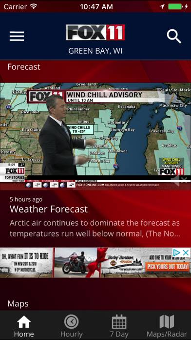 FOX 11 Weather screenshot