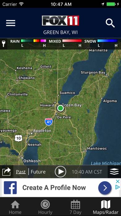 FOX 11 Weather App screenshot