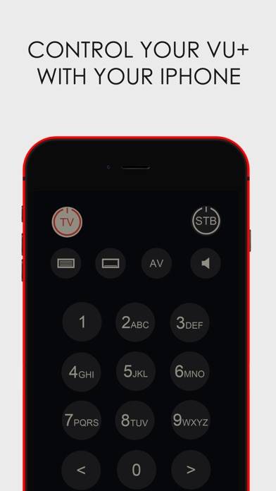 Remote Control for VU plus (iPhone 4/4s Edition) App screenshot #1