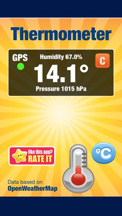 Thermometer. capture d'écran