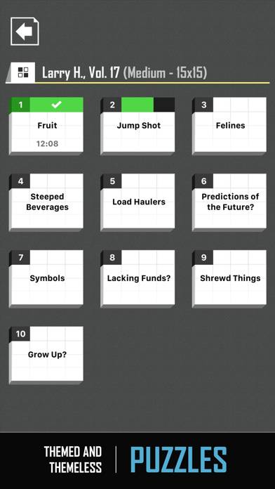 Crossword Puzzle Redstone App screenshot #6