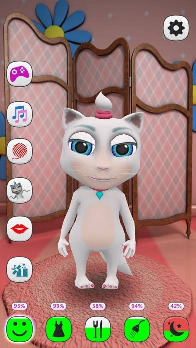 My Talking Kitty Cat Capture d'écran de l'application #3