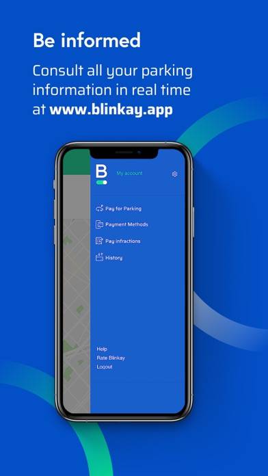Blinkay: smart parking app Captura de pantalla de la aplicación #5