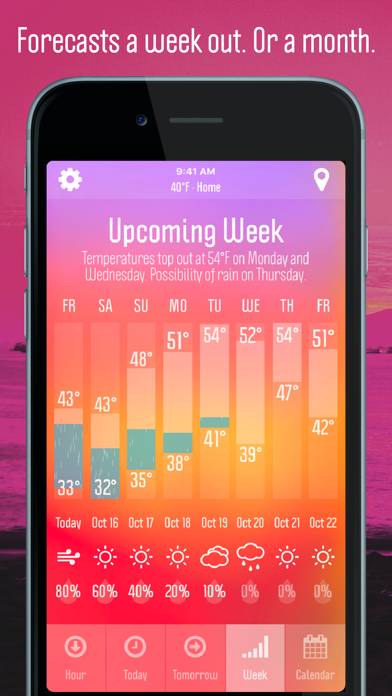 Weather Nerd App screenshot